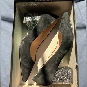Betsy Johnson glitter heels